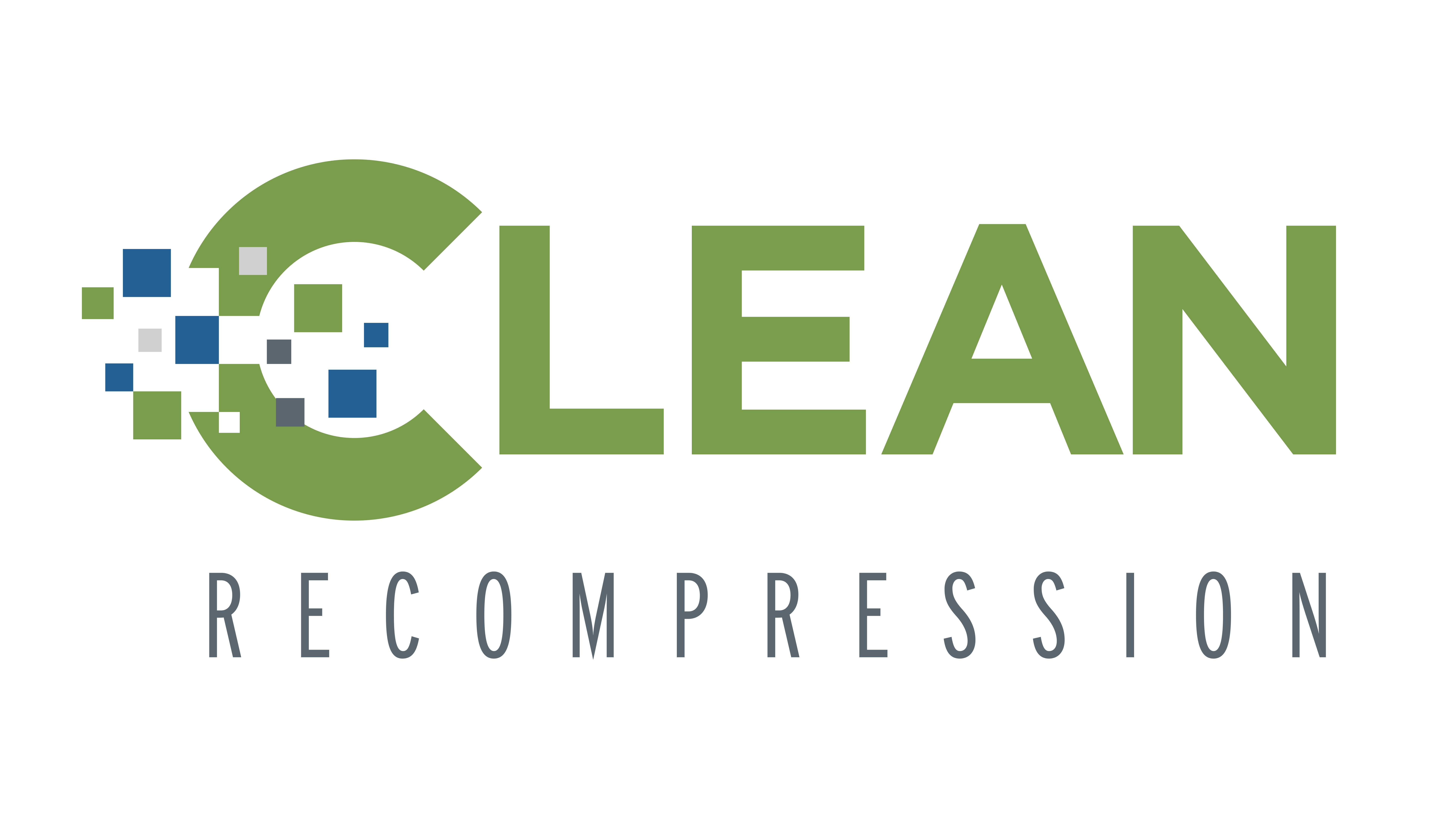 Clean Recompression Particle  Logo